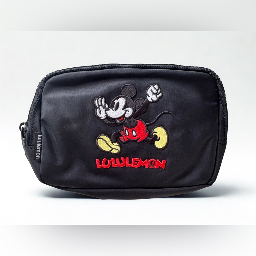 lululemon athletica x Disney Mickey Mouse Belt Bag in Black New